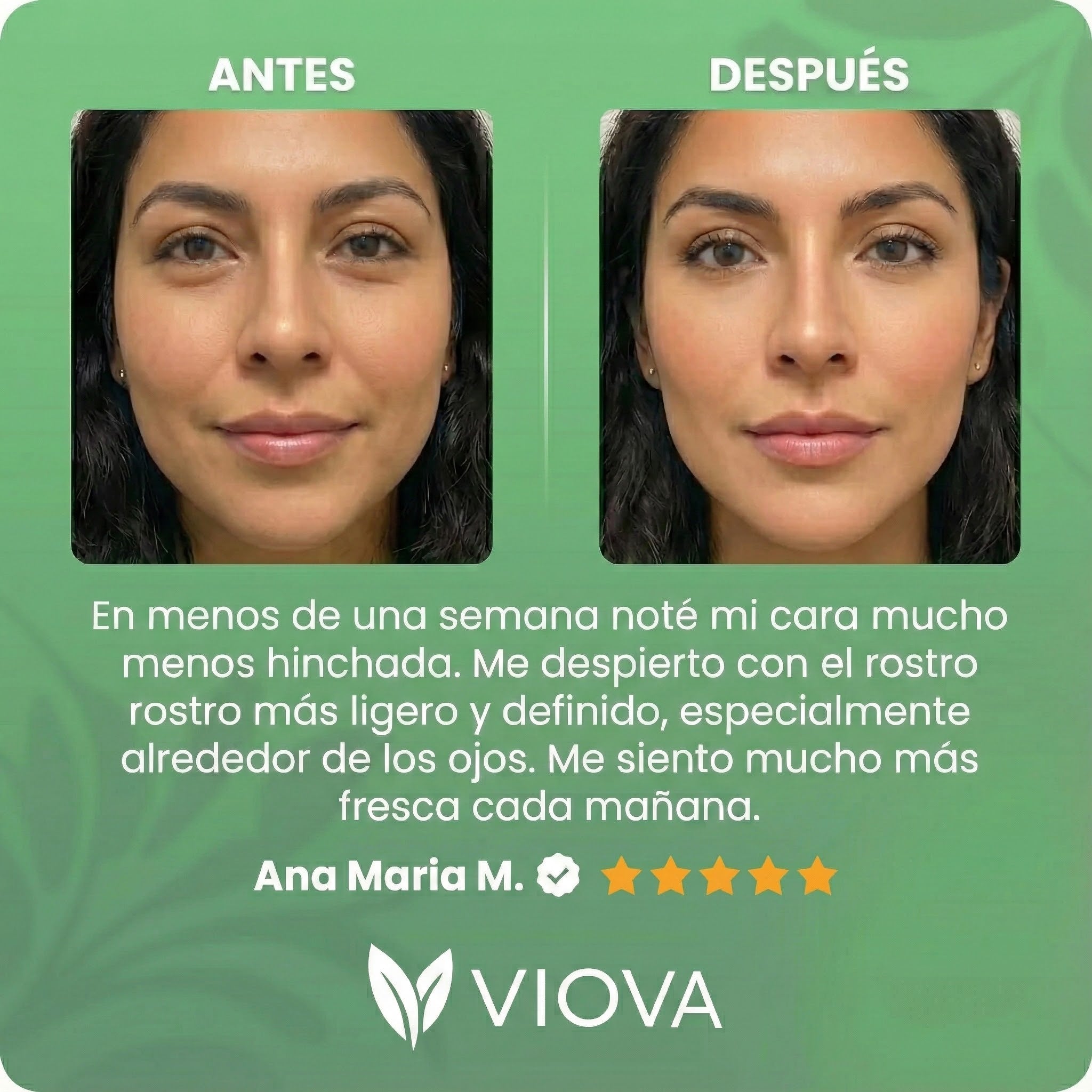 Viova Detox™- Reduce La Hinchazón Facial En 30 Días
