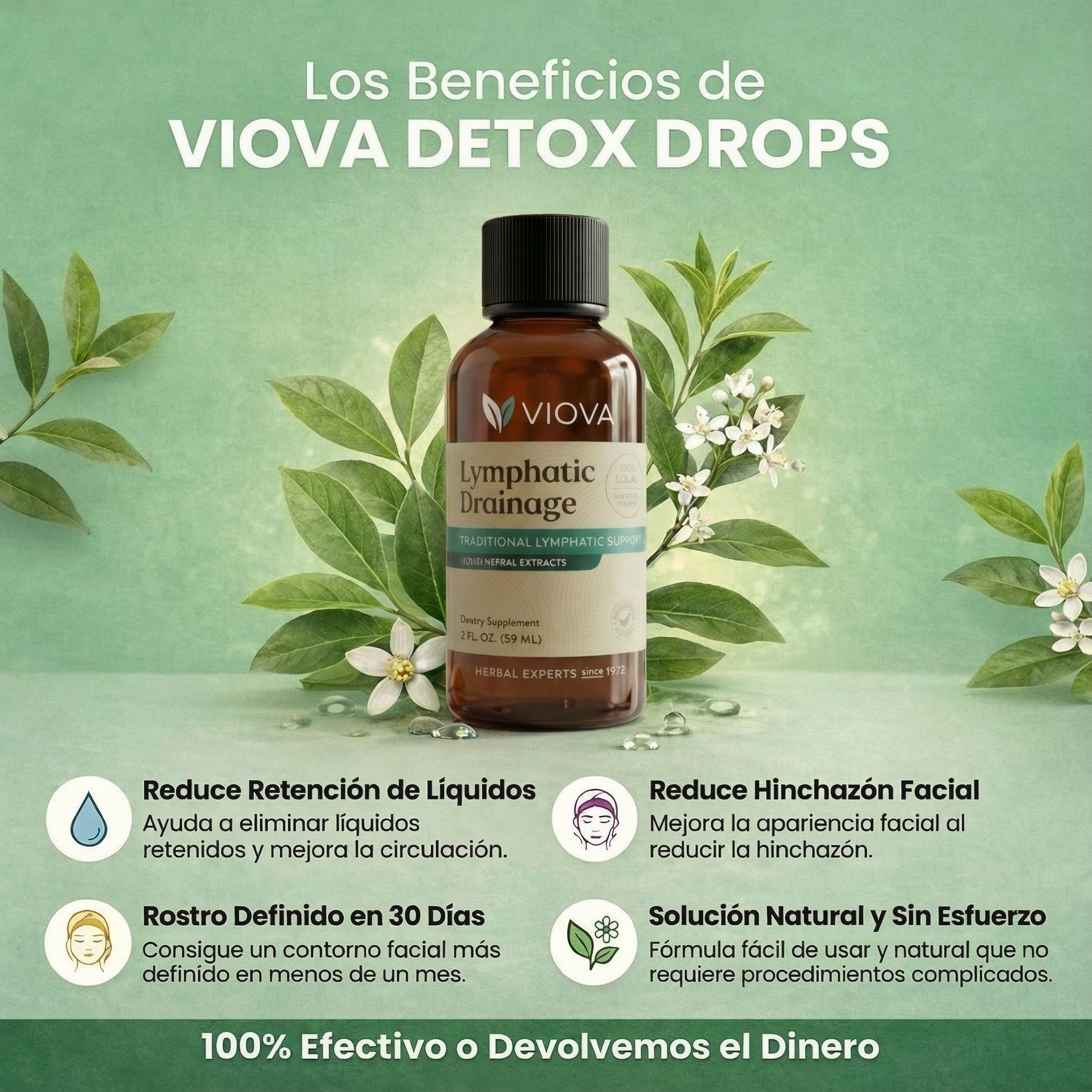 Viova Detox™- Reduce La Hinchazón Facial En 30 Días