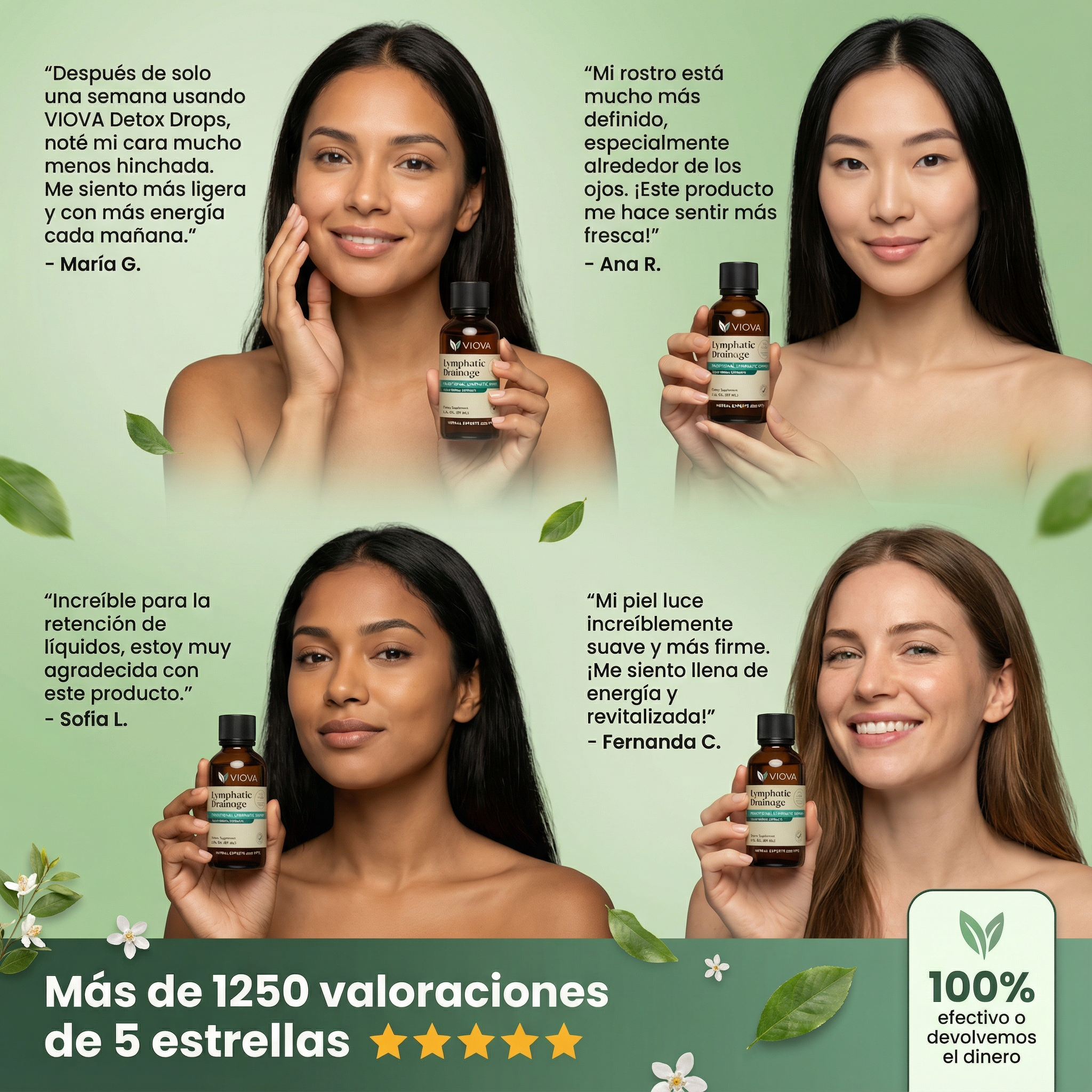Viova Detox™- Reduce La Hinchazón Facial En 30 Días
